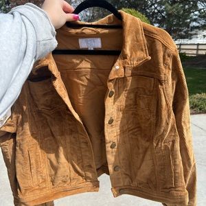 Corduroy jacket